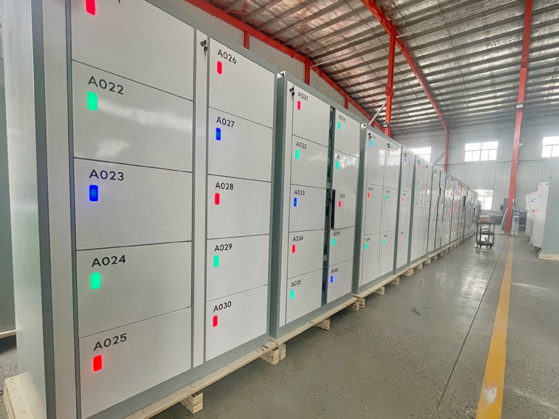 出口到日本的200套定制型智能柜集裝箱發(fā)貨完畢