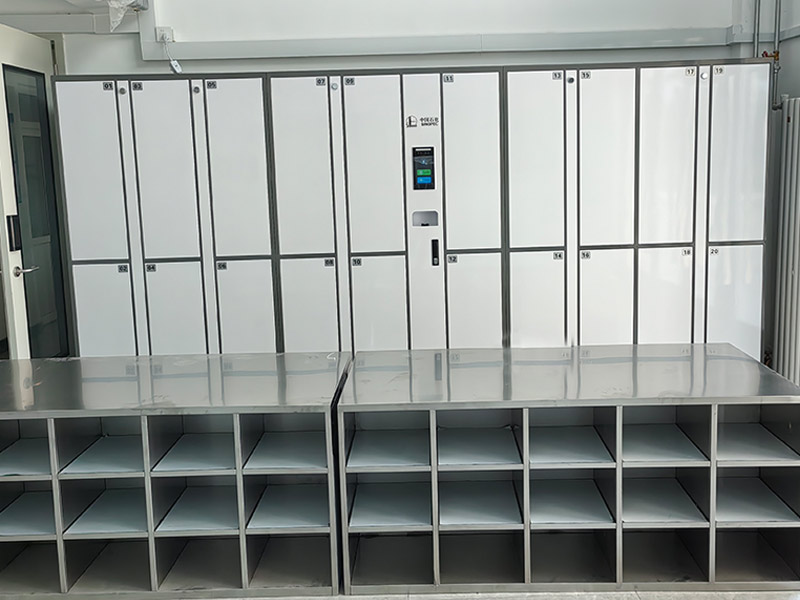 中國石化采購了天瑞恒安人臉識別+指靜脈智能更衣柜