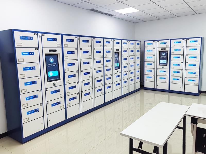 中國人民警察大學(xué)智能試卷發(fā)放柜管理系統(tǒng)已調(diào)試完畢
