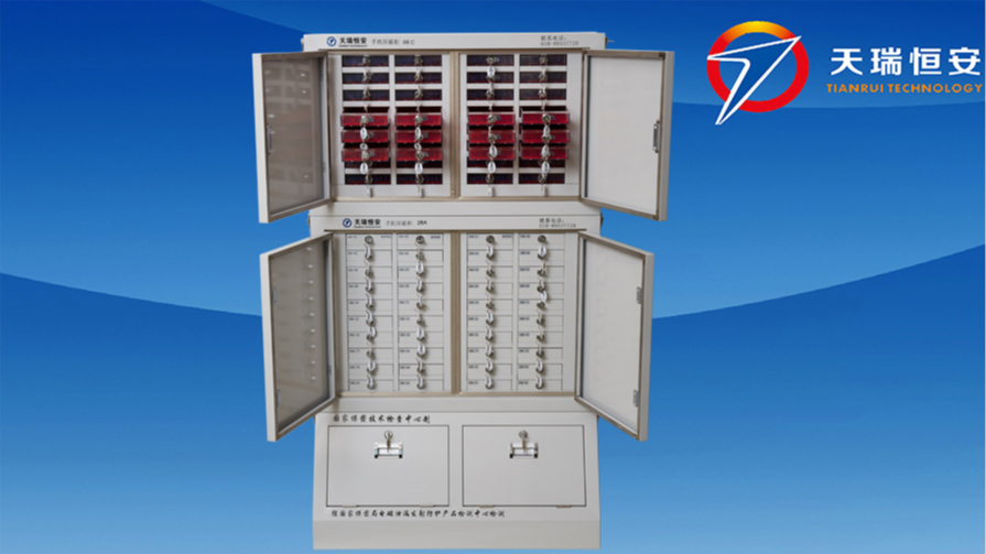 32格亞克力+40格手機(jī)信號(hào)屏蔽柜組合