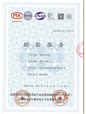 智能手機(jī)柜檢驗(yàn)報(bào)告